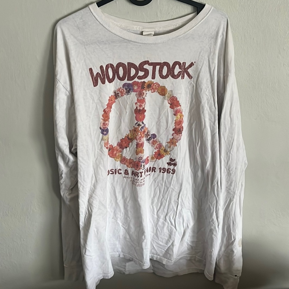 Long Sleeve Woodstock 69 T shirt